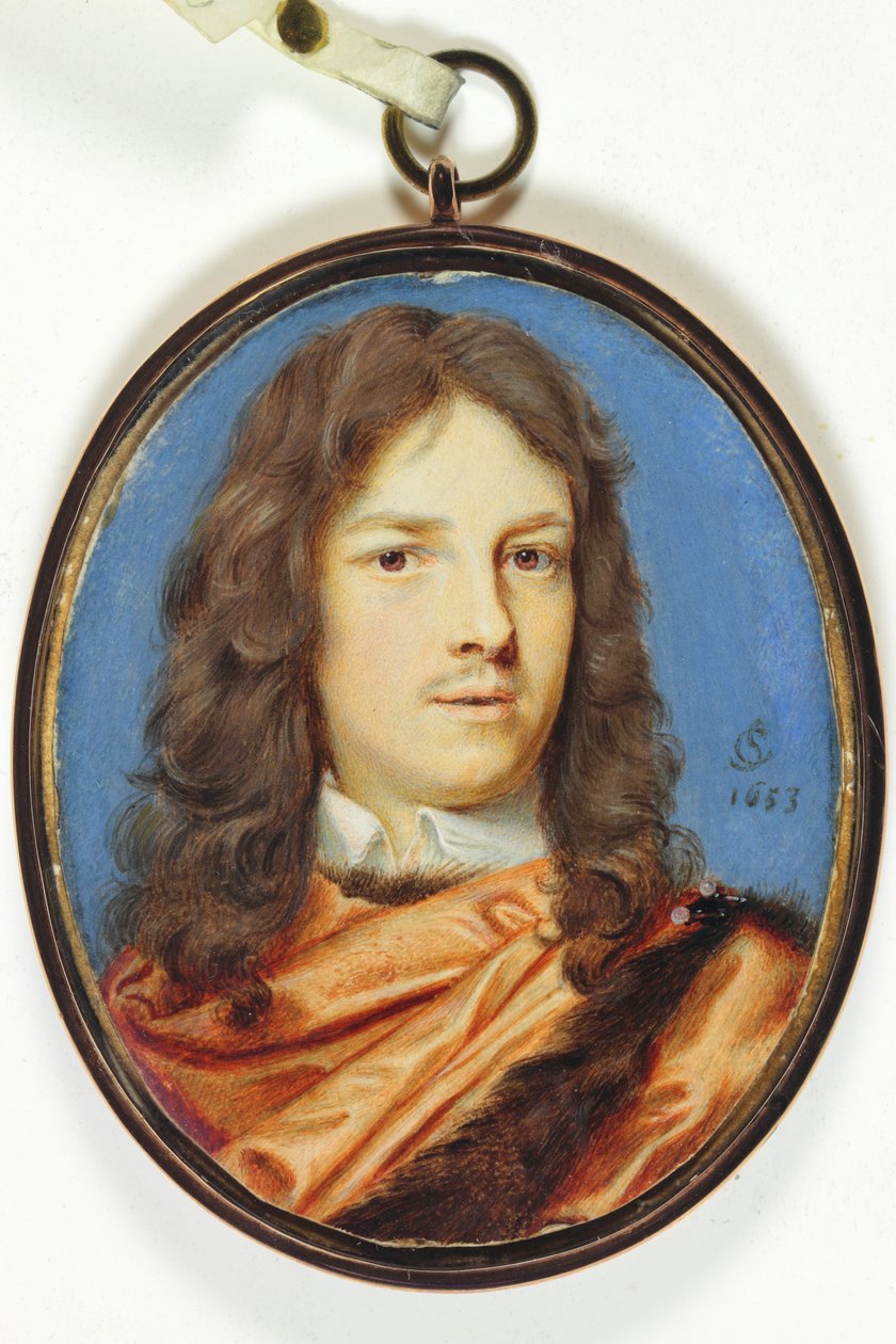 En herre ved navn Abraham Cowley af Samuel (cicle of) Cooper