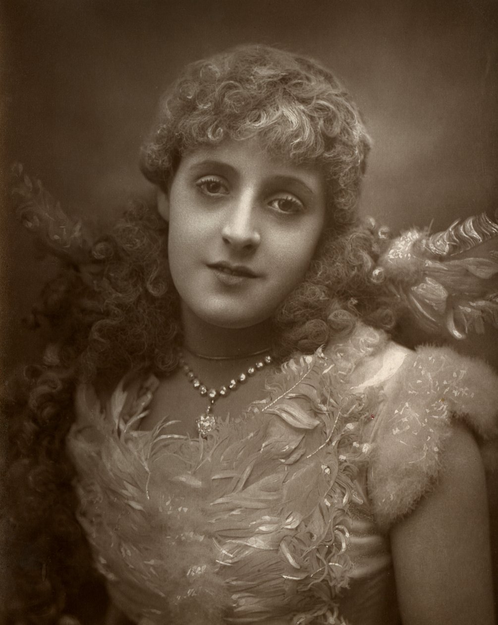 Phyllis Broughton, britisk skuespillerinde, 1884 af Samuel A Walker