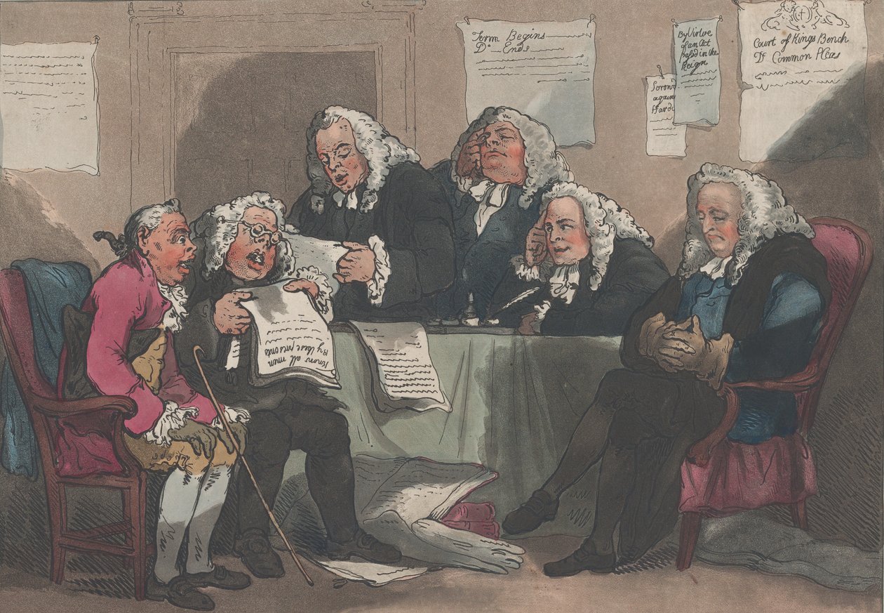 Botheration, 17. december 1793. af Samuel Alken