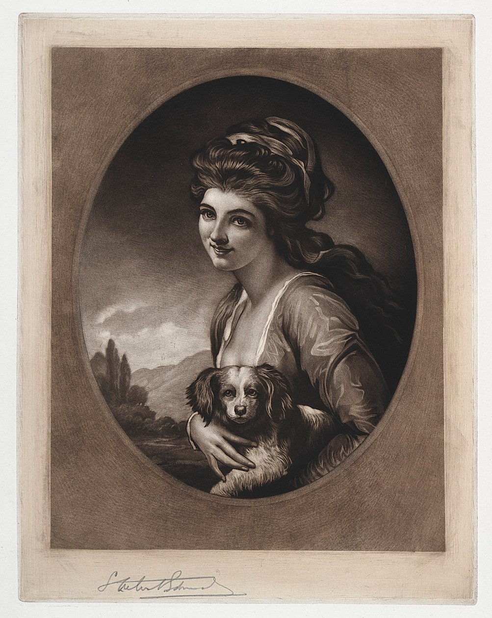 Lady Hamilton som natur, 19.-20. århundrede. af Samuel Arlent Edwards
