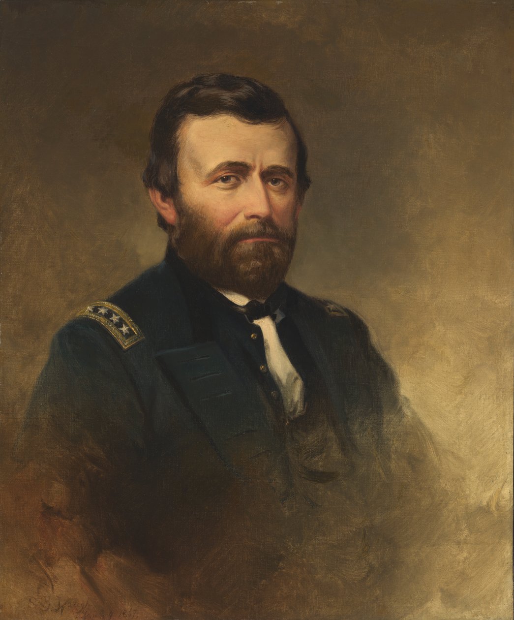 Ulysses S. Grant, 1869. af Samuel Bell Waugh
