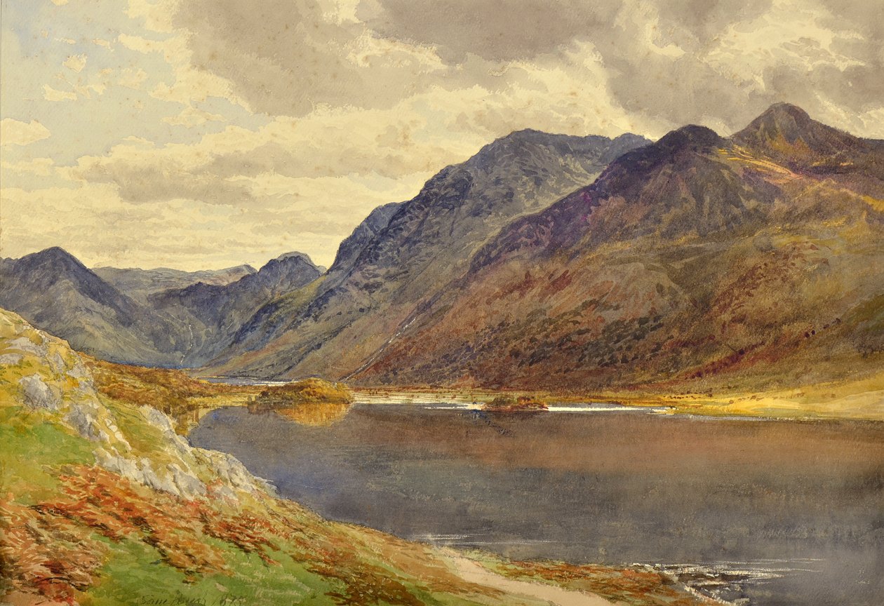 Crummock Water, Cumberland af Samuel Bough