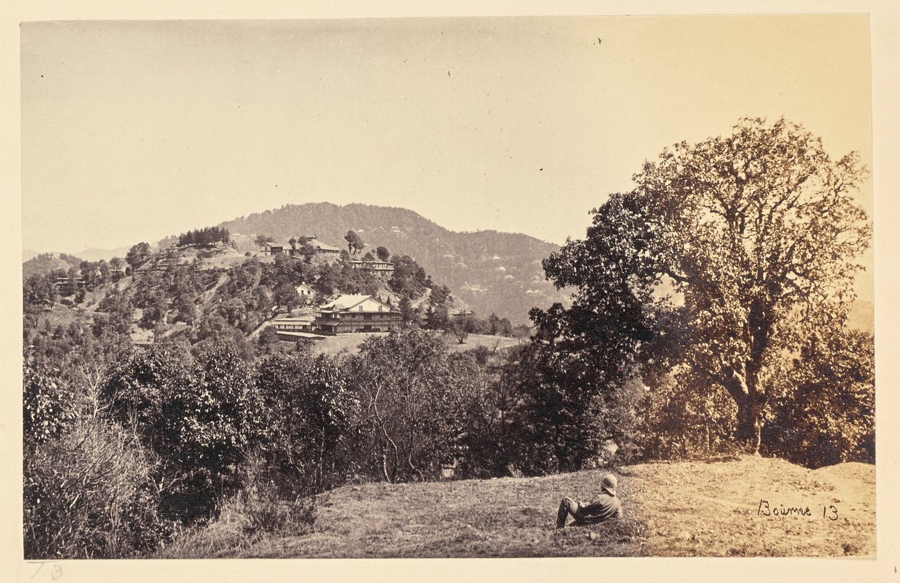 Simla; "Peterhof" af Samuel Bourne
