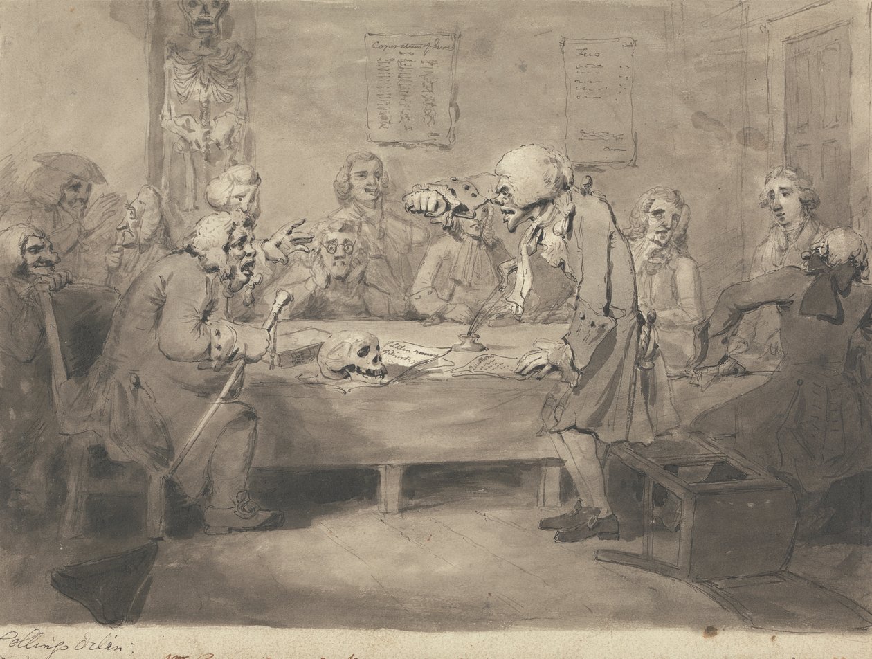 Et kvælerligt udvalgsmøde af Samuel Collings