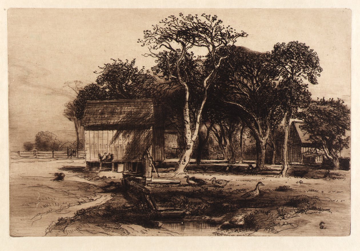 (Uden titel) af Samuel Colman
