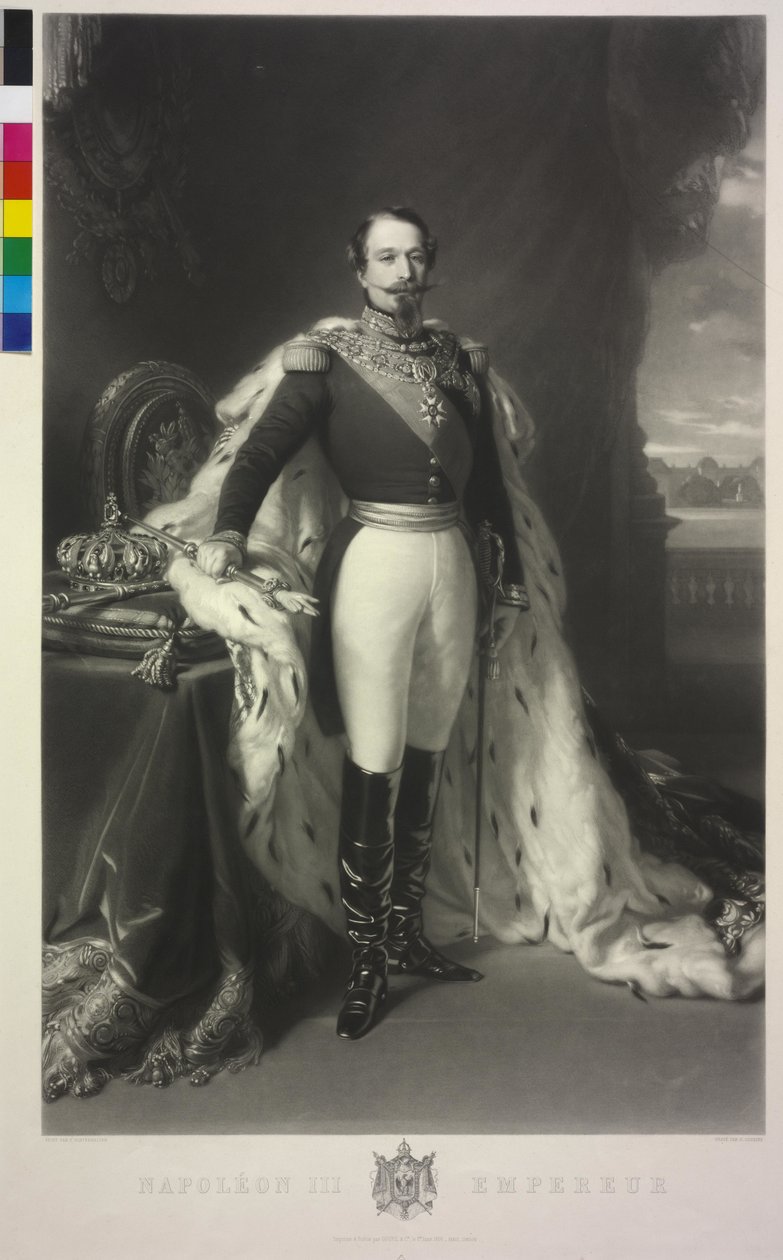 Kejser af Frankrig Napoleon III af Samuel Cousins