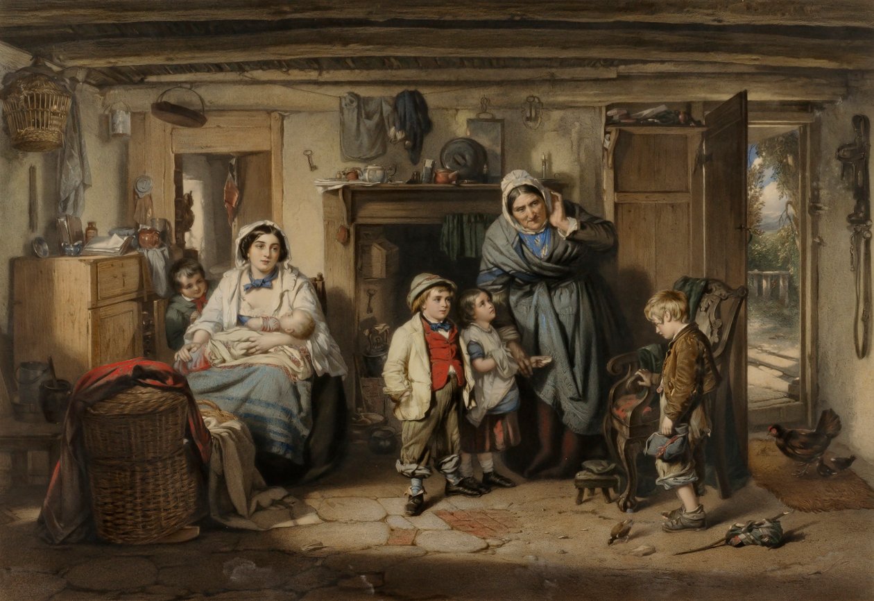 Mitherless Bairn af Samuel Cousins