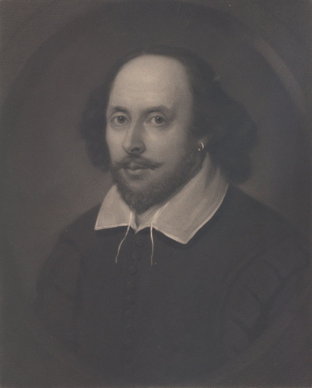 William Shakespeare, 1849. af Samuel Cousins