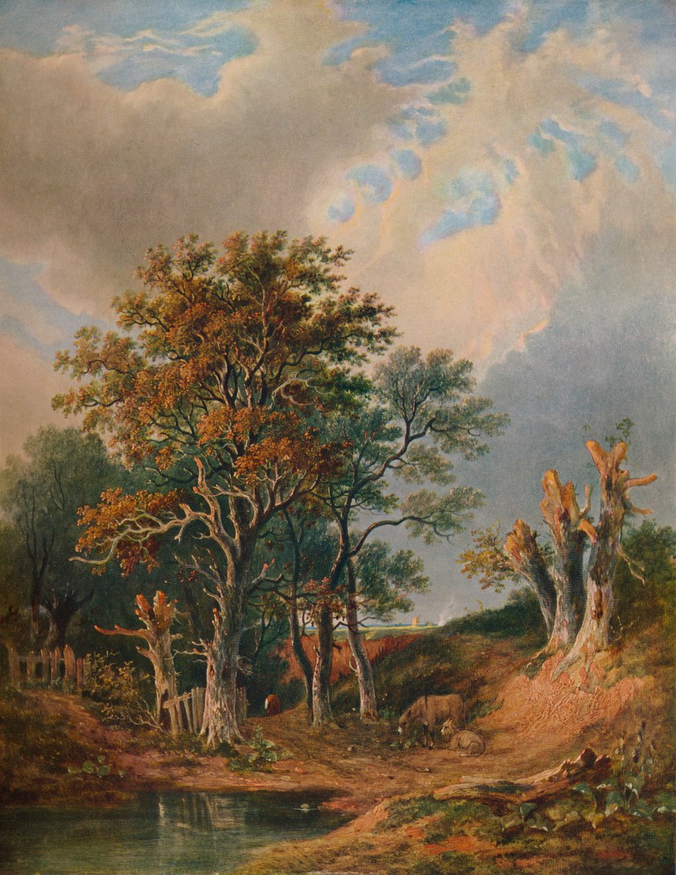 Landskab, 1847 af Samuel David Colkett