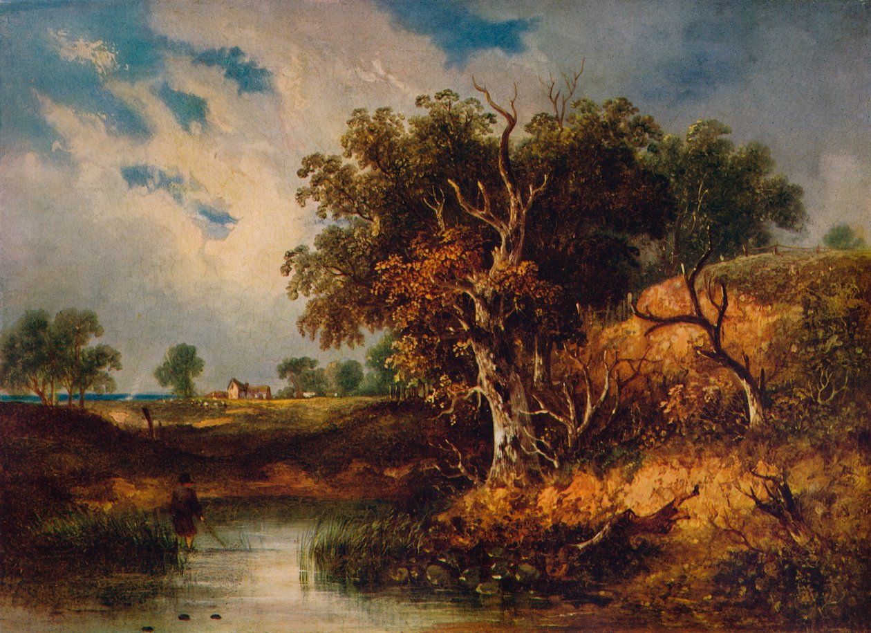 Landskab, 1855 af Samuel David Colkett