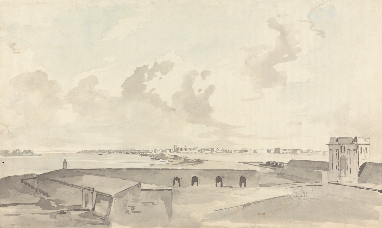 Fort William, Calcutta af Samuel Davis