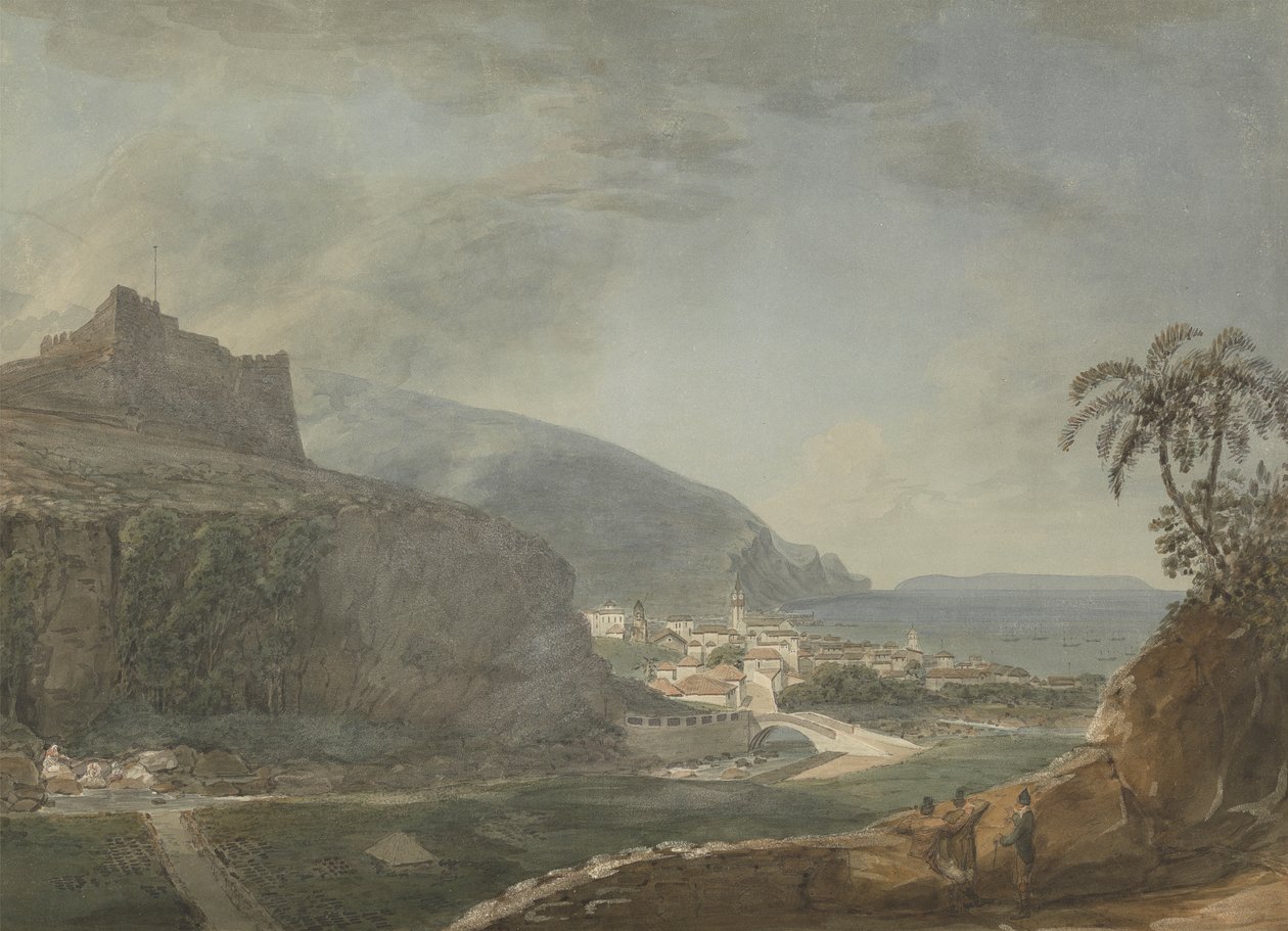 Funchal Slot Del Oiso (?), Madeira af Samuel Davis