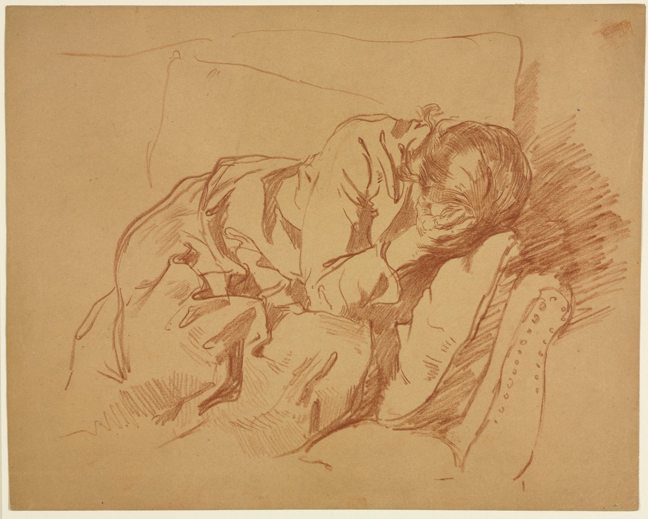 Klagende kvinde (Sarah H. Crone) af Samuel H. Crone