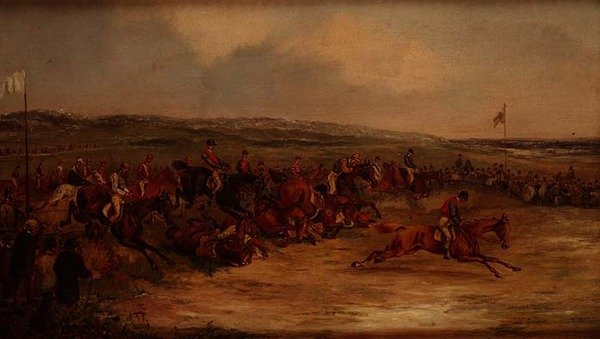 The Grand National af Samuel Henry Alken