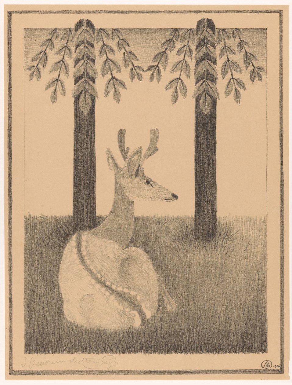 barasingha vidunder af Samuel Jessurun de Mesquita