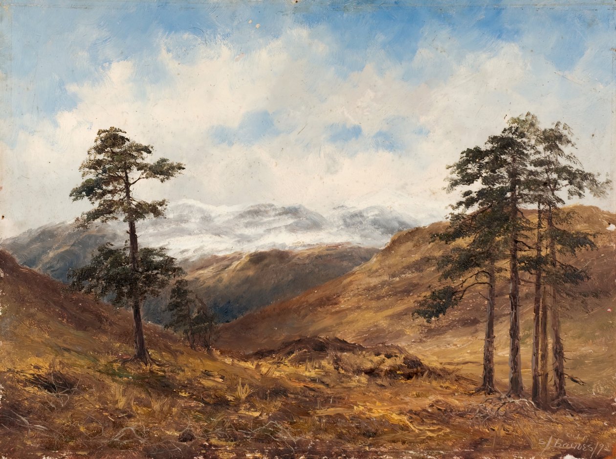 Nær Balmoral, 1893. af Samuel John Barnes