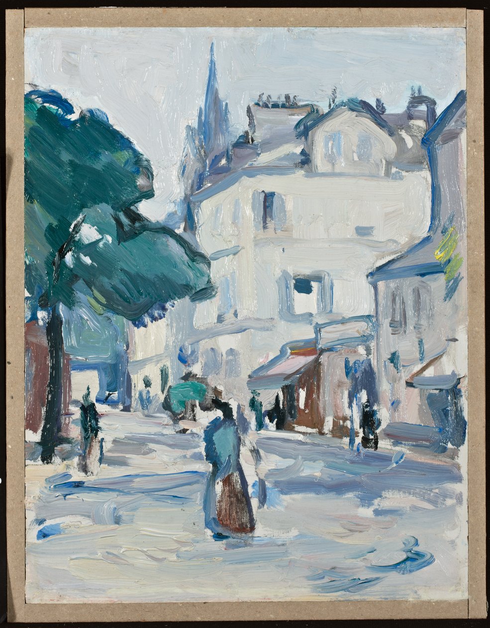 Gadescene, Paris, af Samuel John Peploe