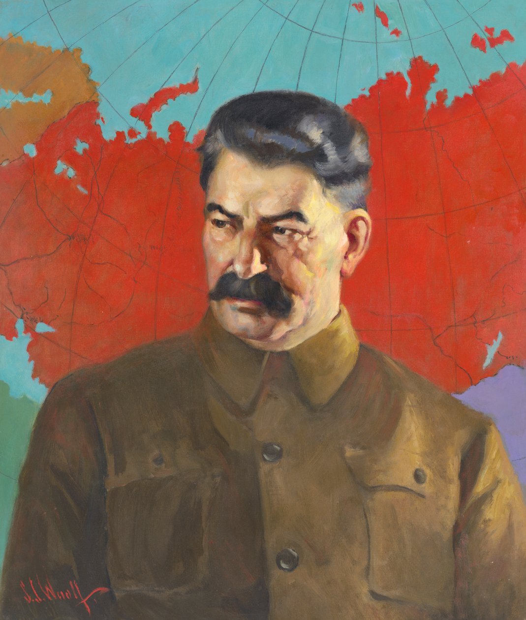 Joseph Stalin, 1937. af Samuel Johnson Woolf