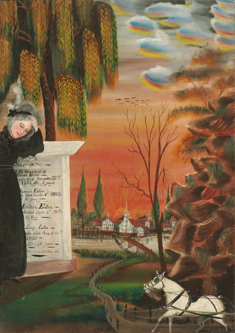 Eaton Family Memorial, 1831. af Samuel Jordan