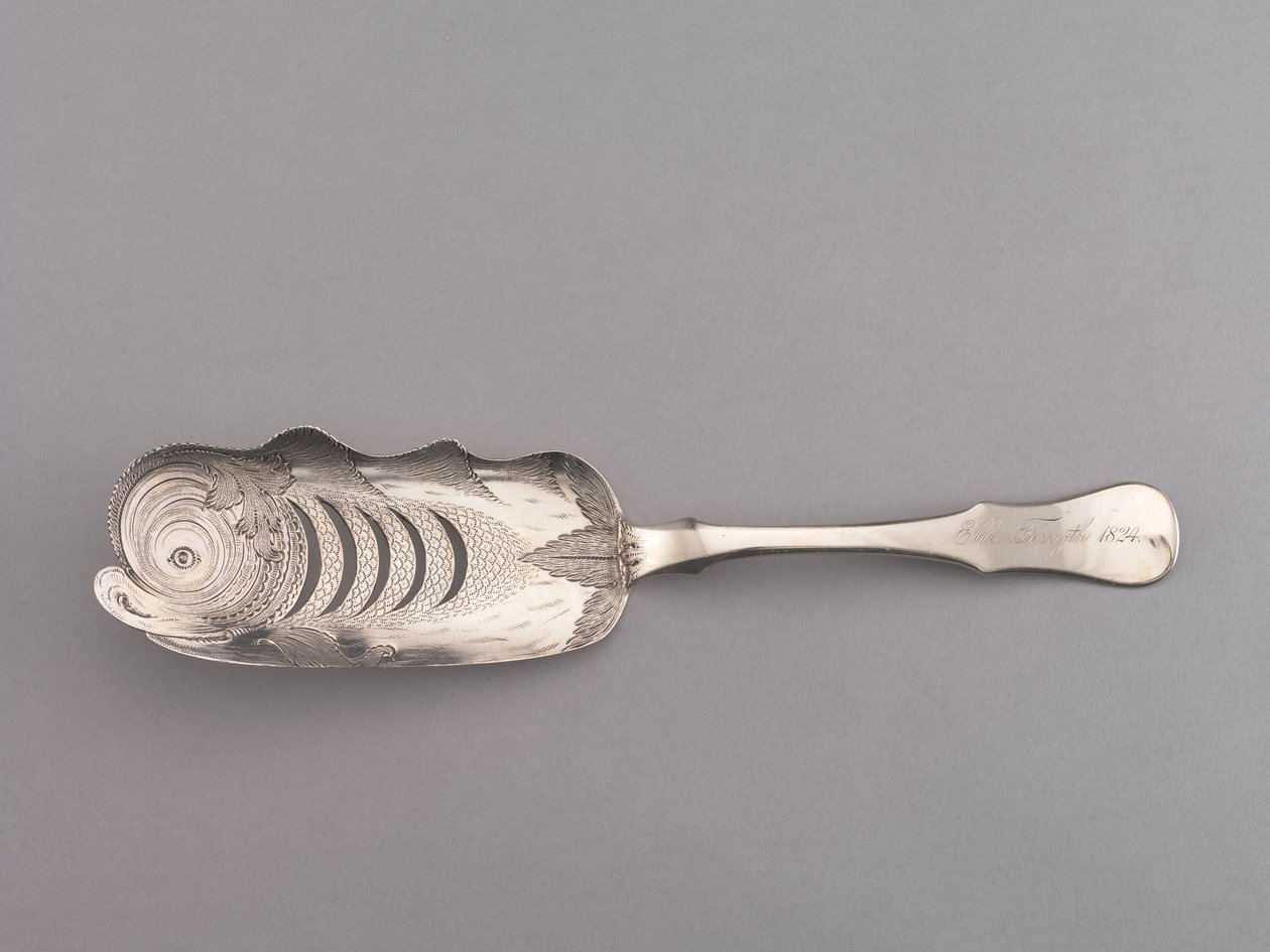Fiskeskive, ca. 1824 af Samuel Kirk
