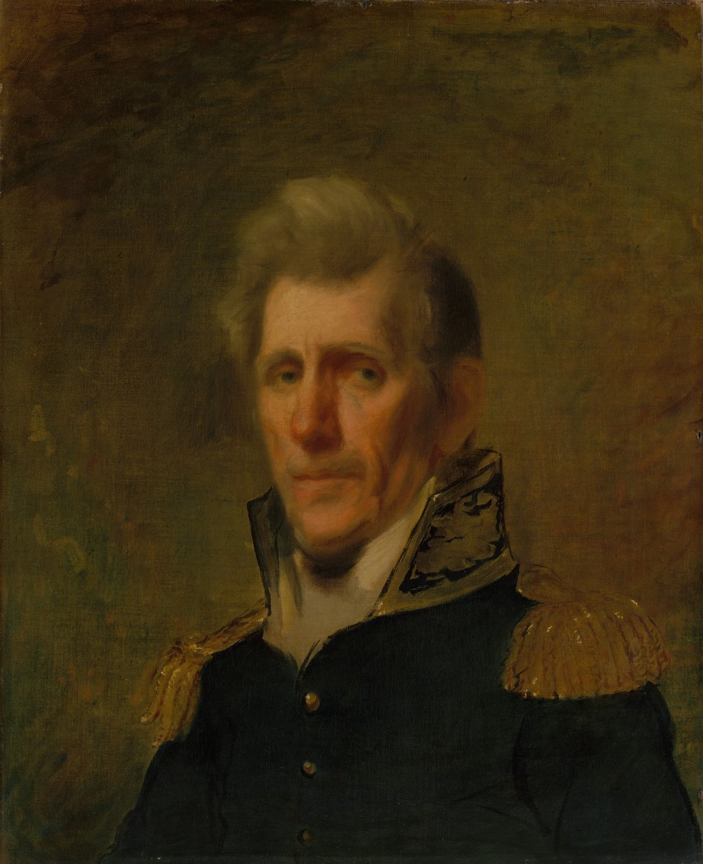 General Andrew Jackson, 1819. af Samuel Lovett Waldo