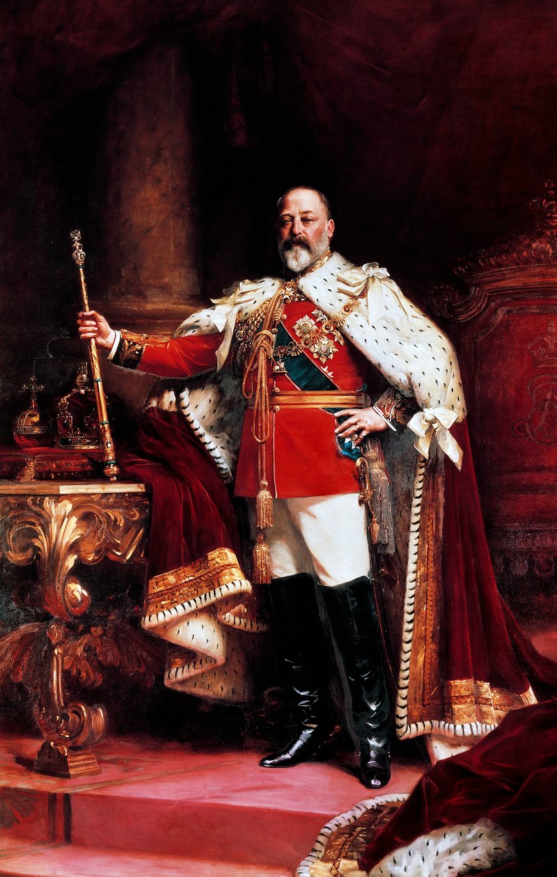 Portræt af Edward VII (maleri) af Samuel Luke Fildes