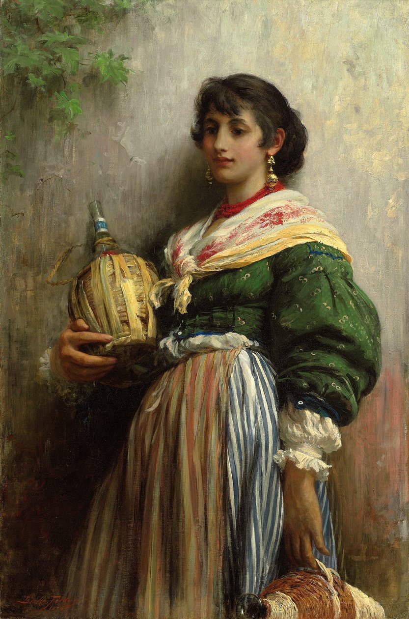 Rosa Slåning, 1876 af Samuel Luke Fildes