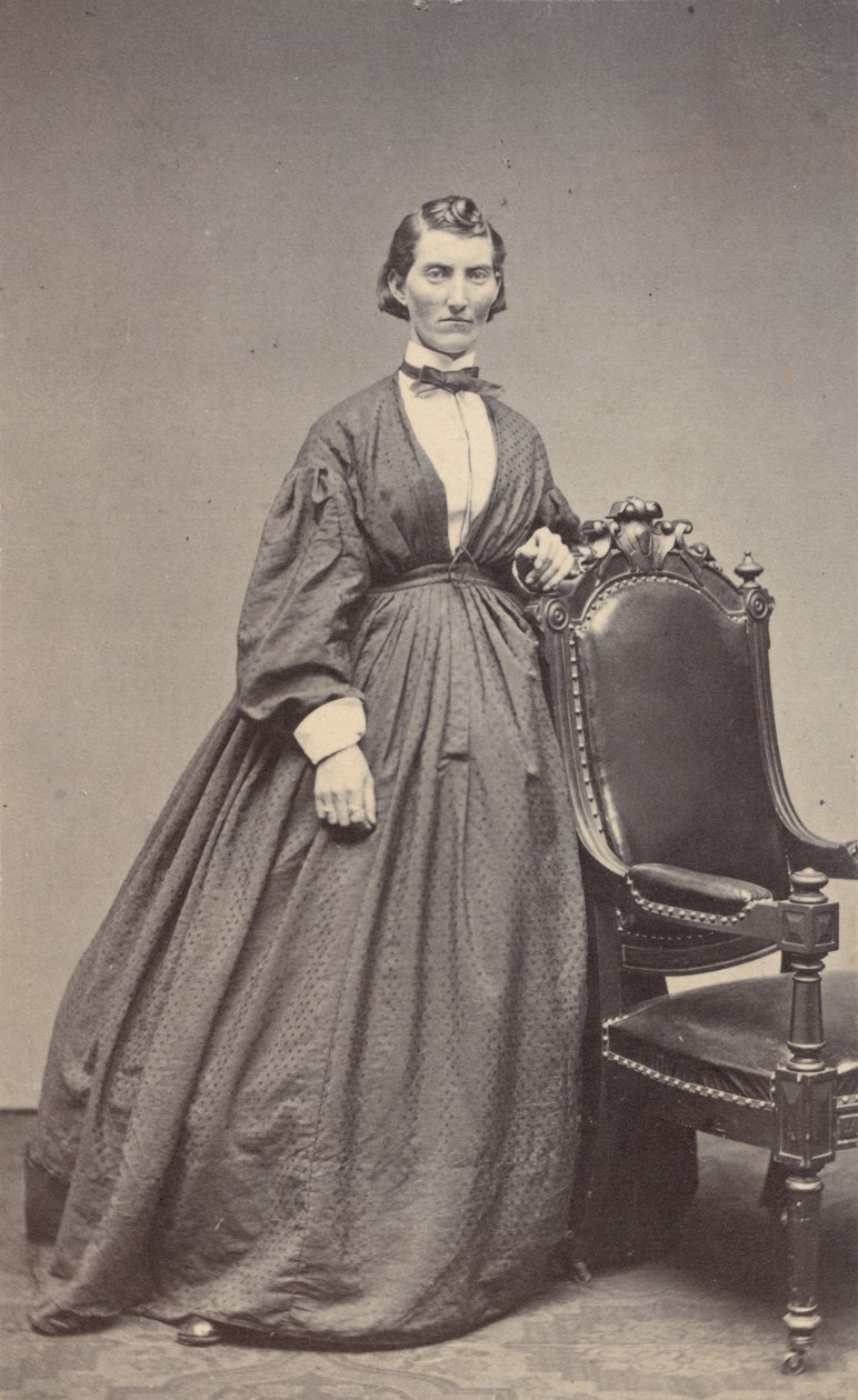 Frances Clayton, ca. 1865 (foto) af Samuel Masury