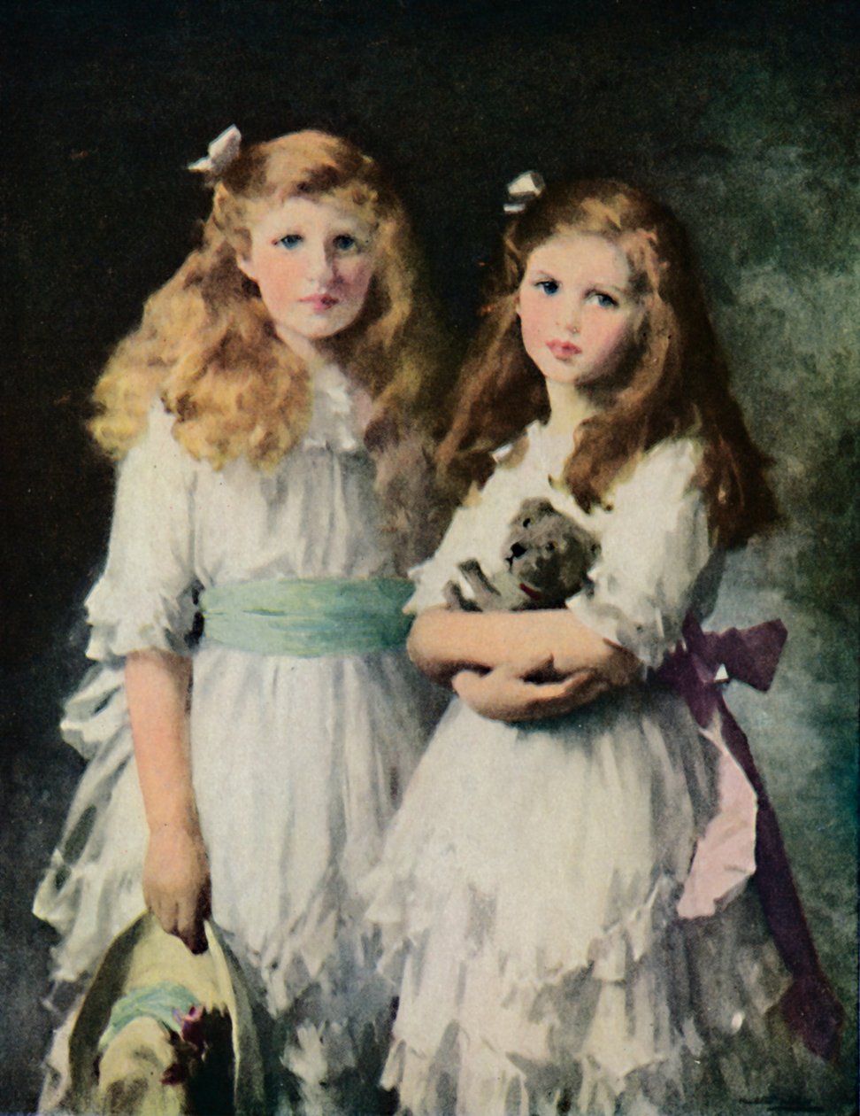Barbara og Margaret, 1922. af Samuel Melton Fisher
