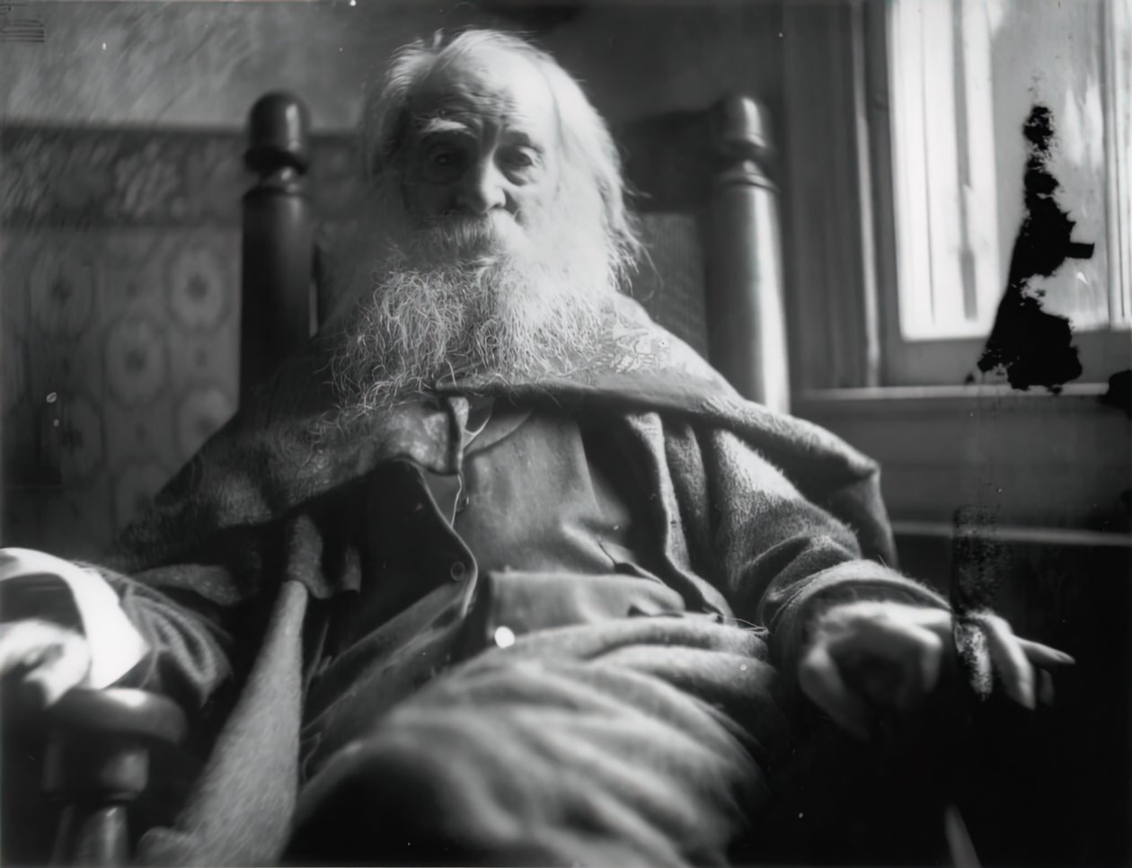 Walt Whitman i Camden, N.J., ca. 1891. af Samuel Murray