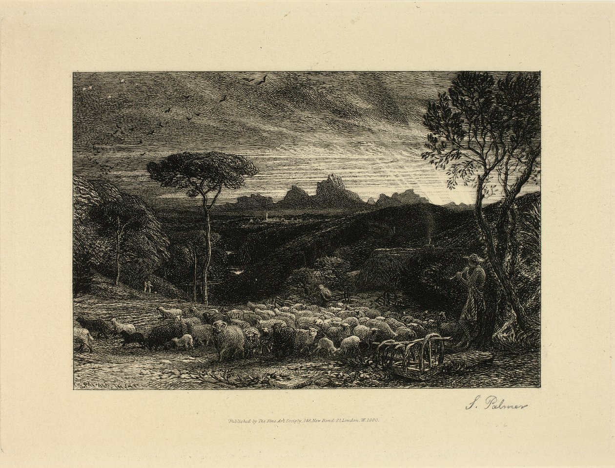 Tidlig morgen af Samuel Palmer
