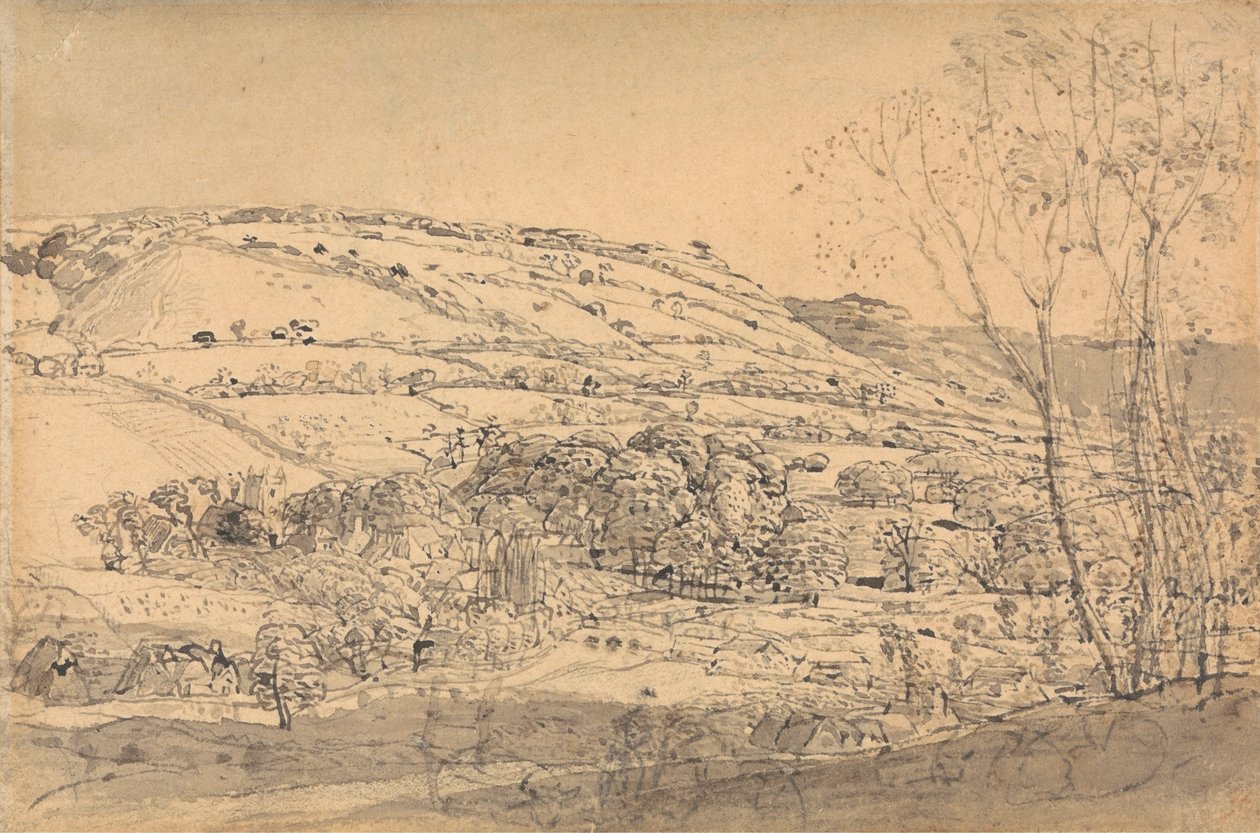 Shoreham, Kent af Samuel Palmer