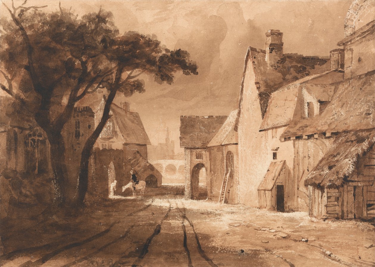 Undersøgelse af gamle bygninger af Samuel Palmer