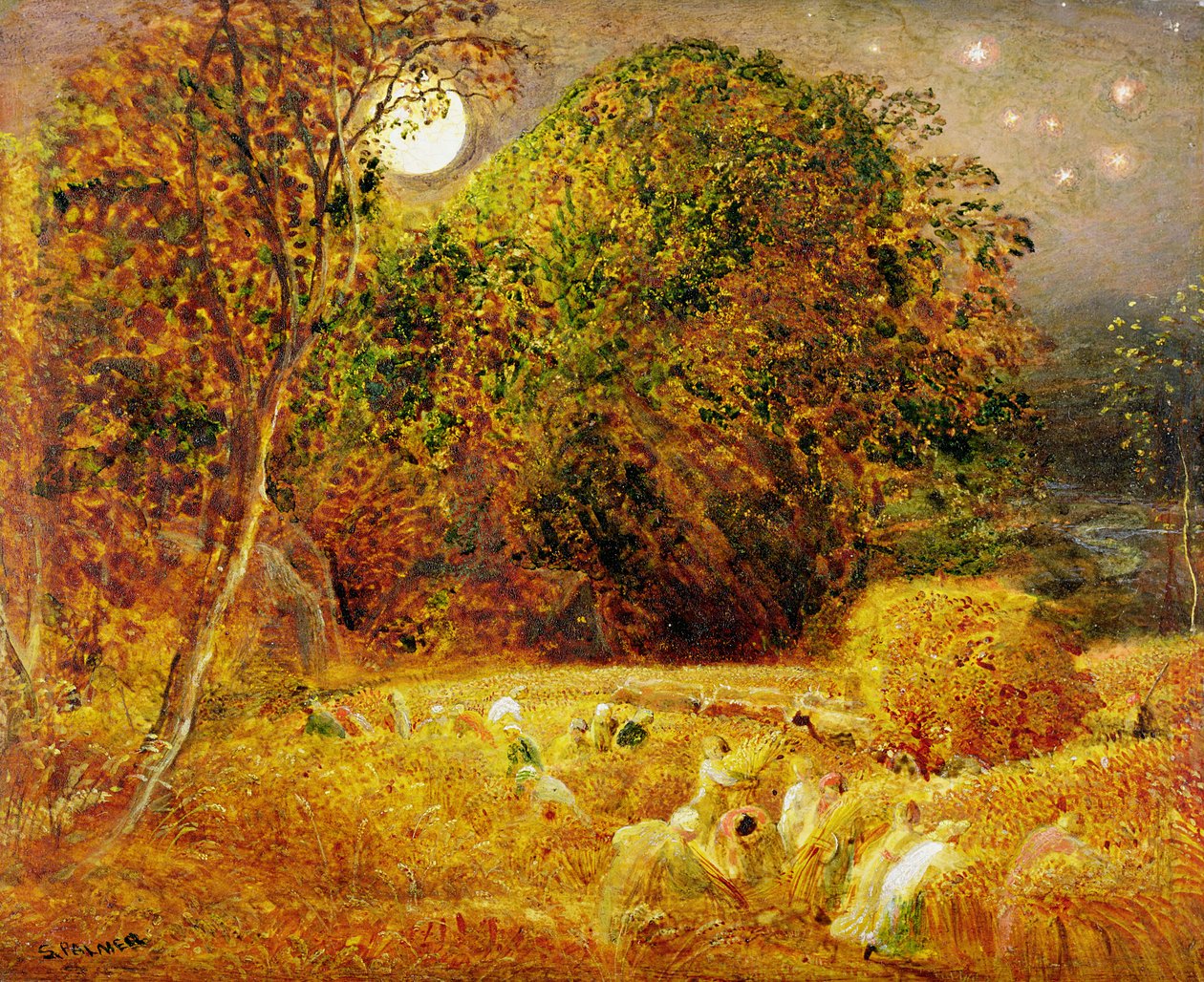 Høstmånen af Samuel Palmer