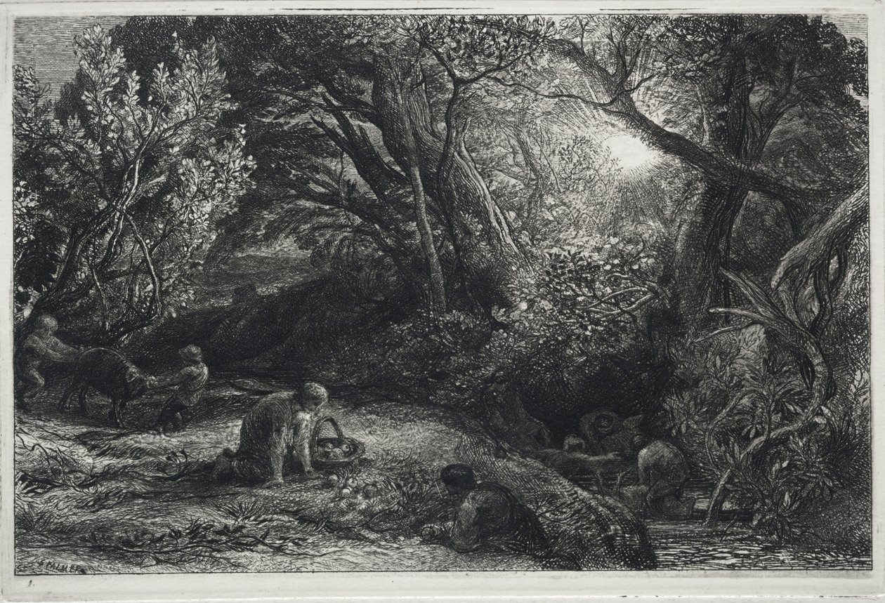 Livets morgen af Samuel Palmer