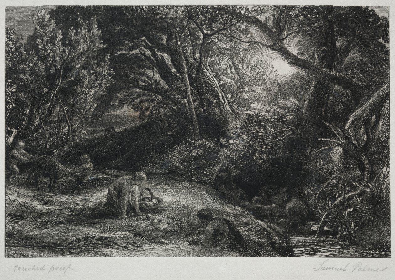 Livets morgen af Samuel Palmer