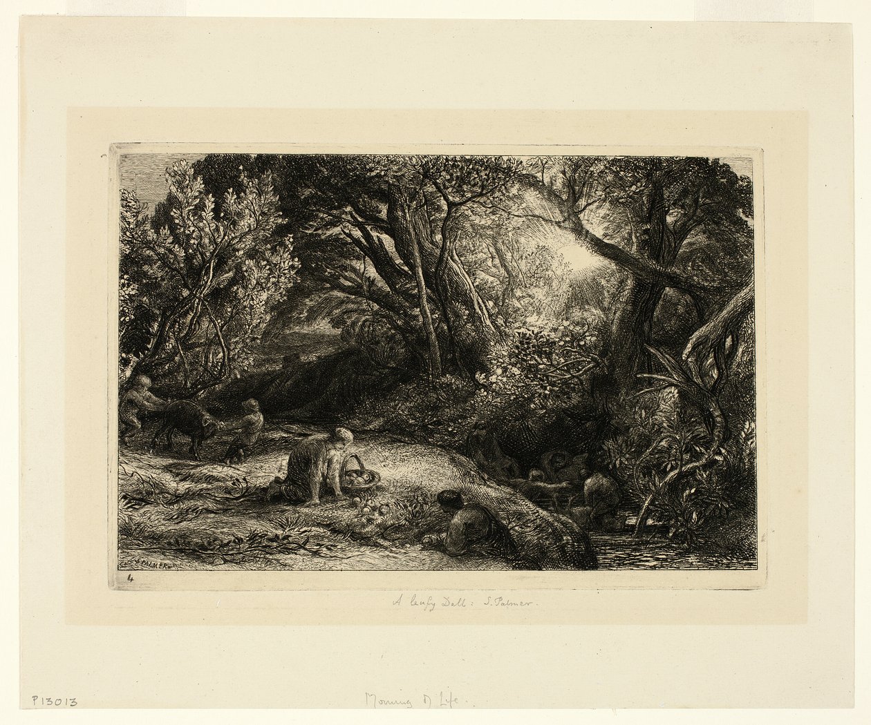 Livets morgen af Samuel Palmer