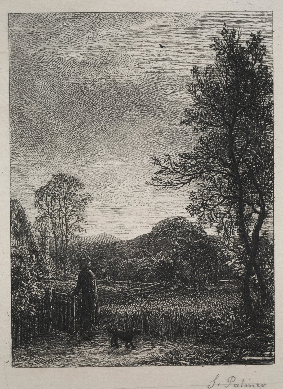 Lærken af Samuel Palmer