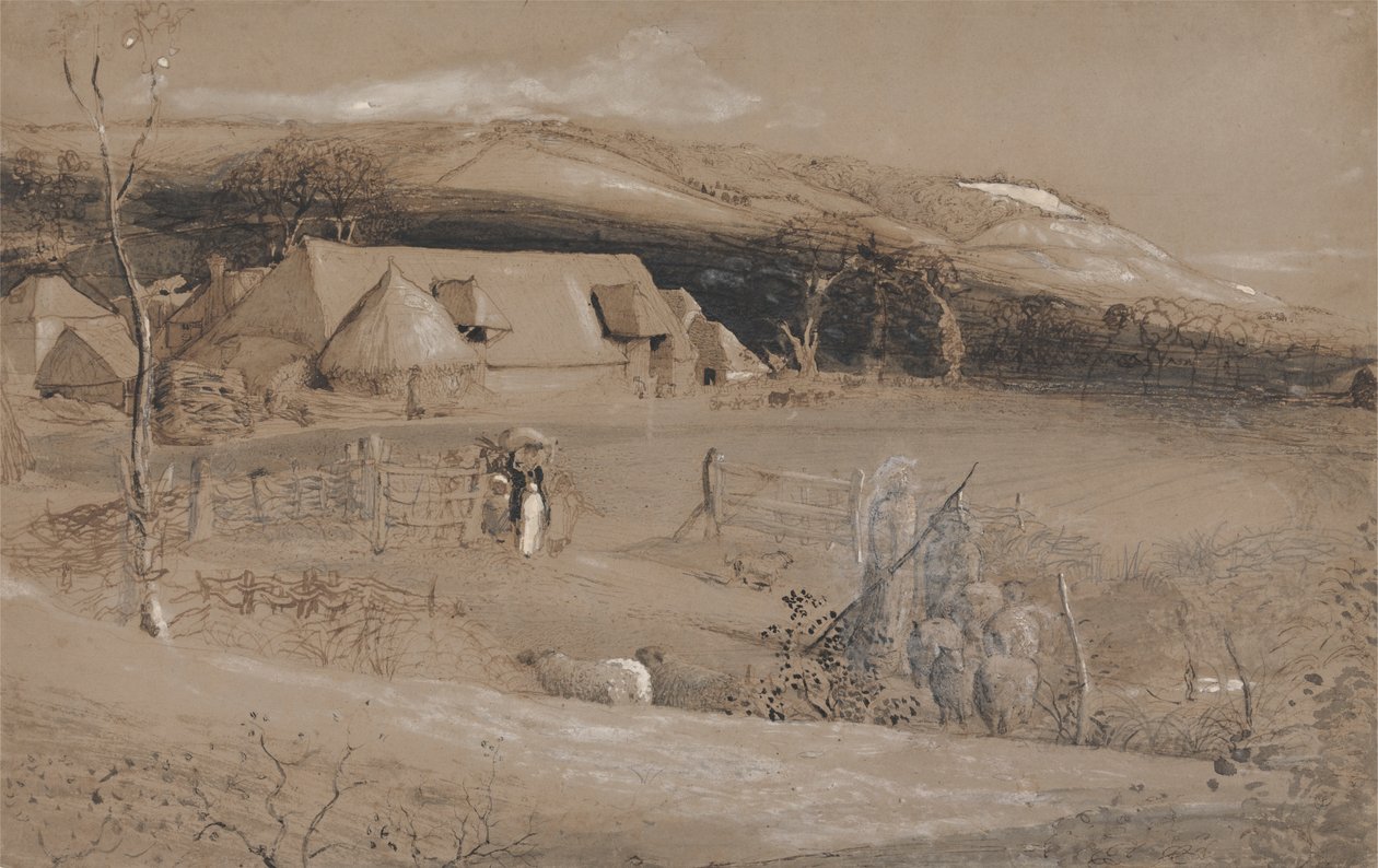 Visionens dal af Samuel Palmer
