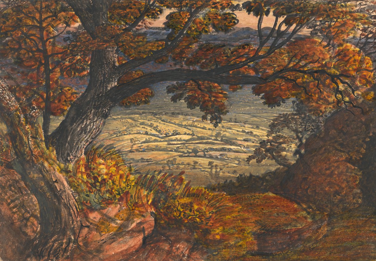 The Weald of Kent af Samuel Palmer