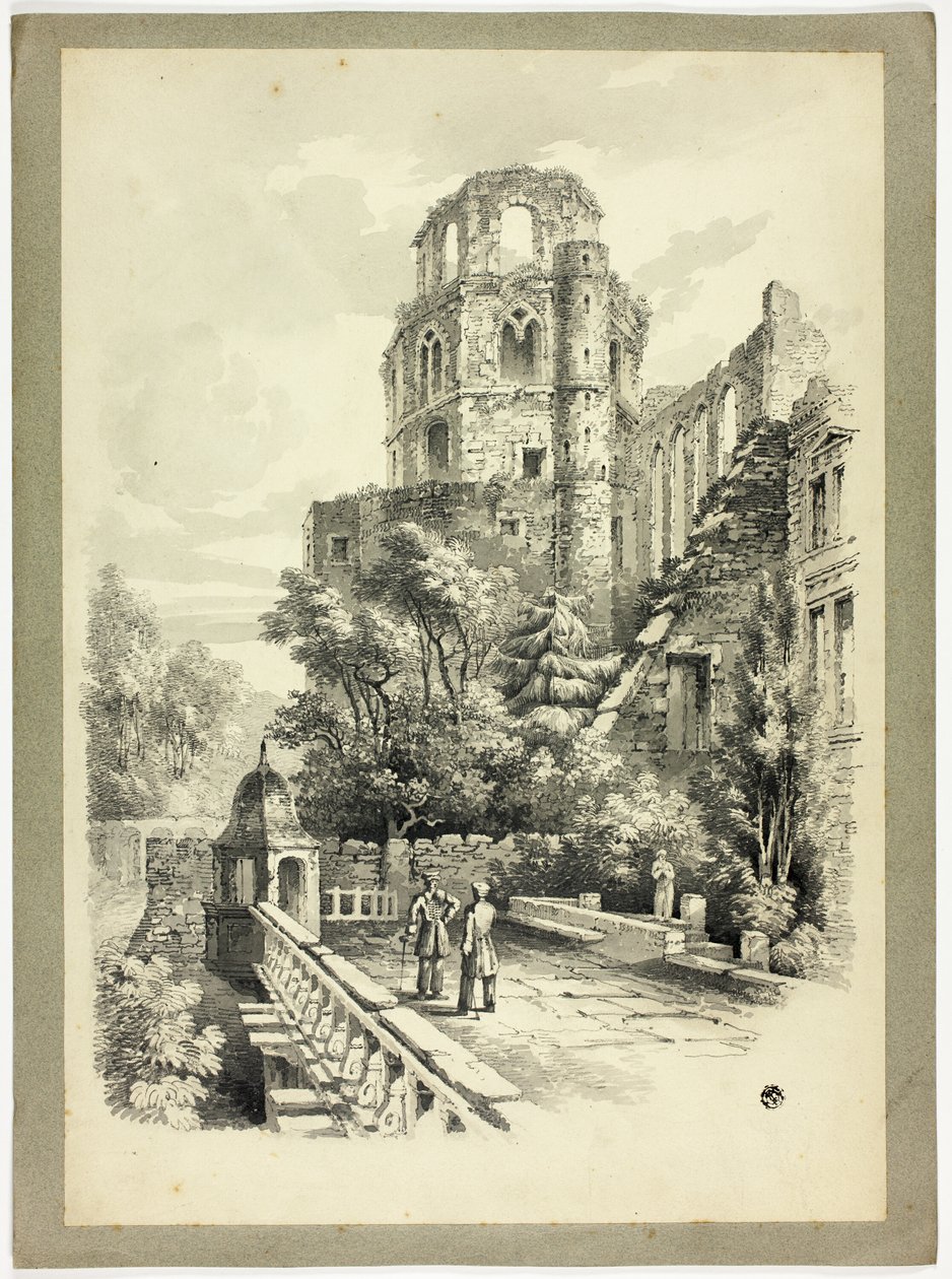 Heidelberg Slot af Samuel Prout