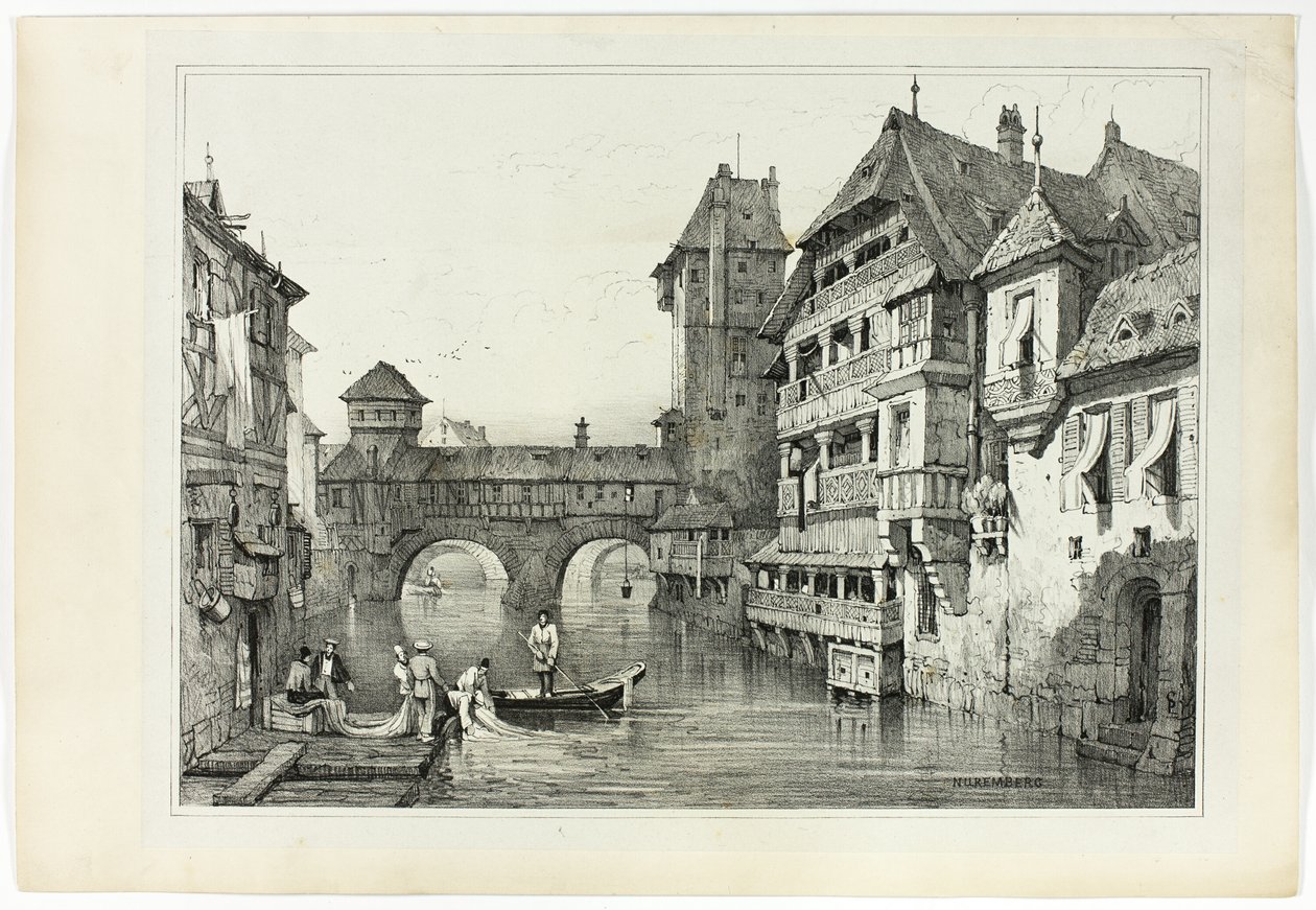 Nürnberg af Samuel Prout