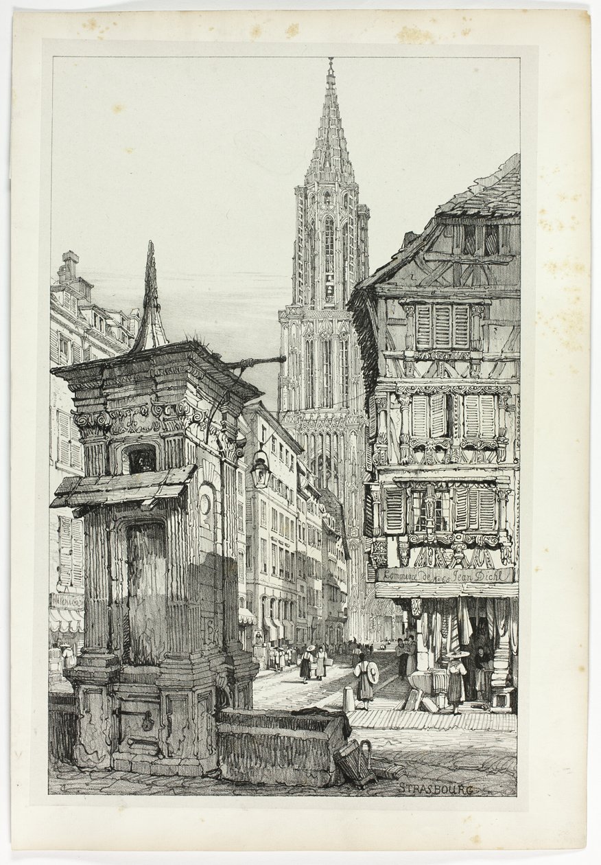 Strasbourg af Samuel Prout