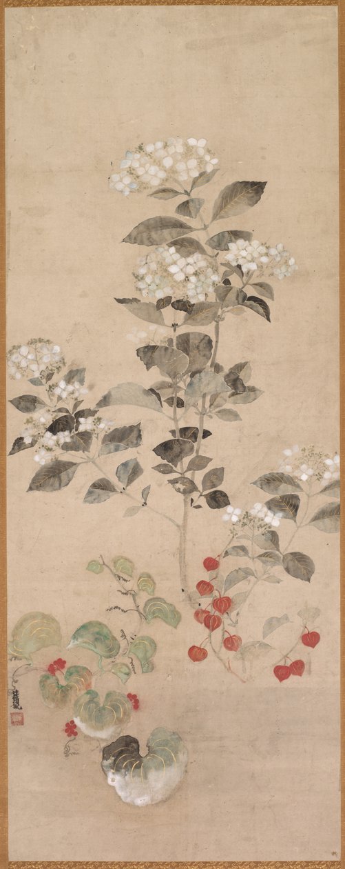 Sommerblomster af Samuel Prout
