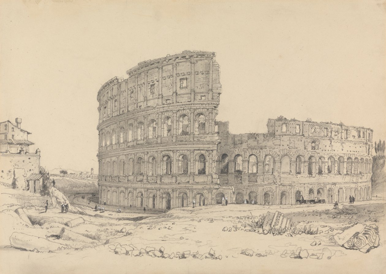 Colosseum, Rom af Samuel Prout