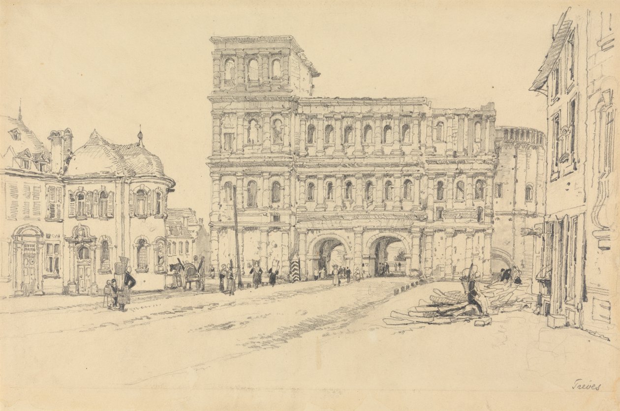 Porta Nigra, Trier af Samuel Prout
