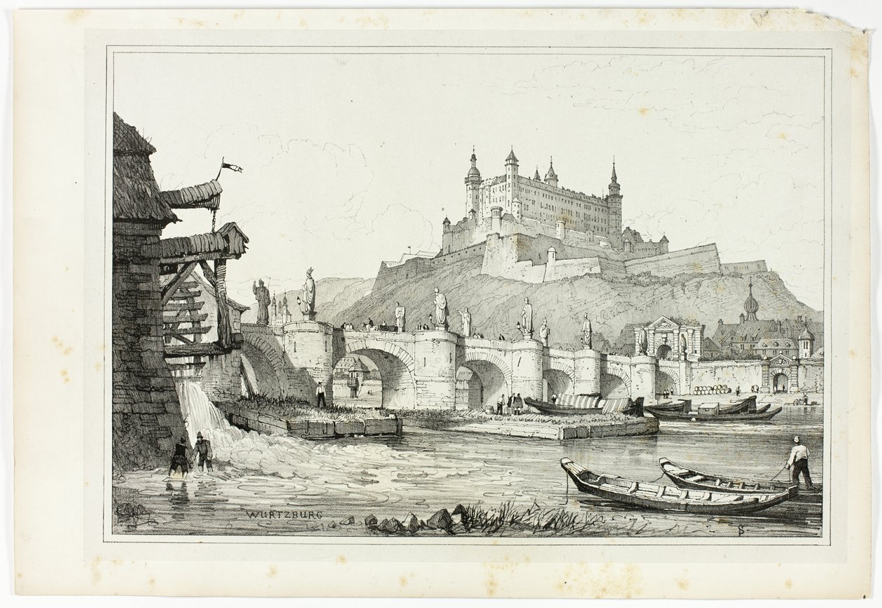Würtzburg af Samuel Prout