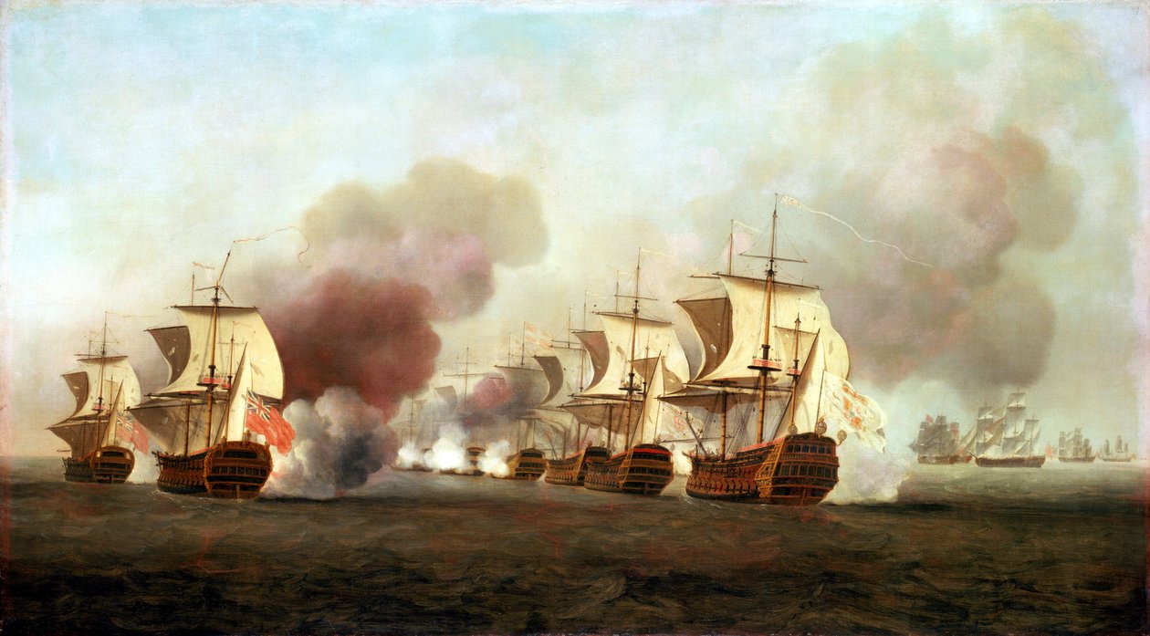 Den østrigske arvefølgekrig (1740-1748) af Samuel Scott