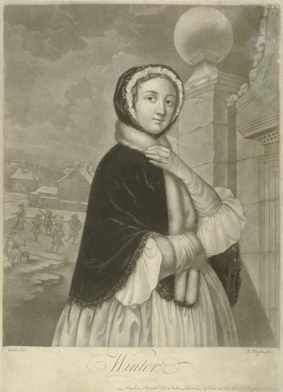 Vinter (mezzotint) af Samuel Wale