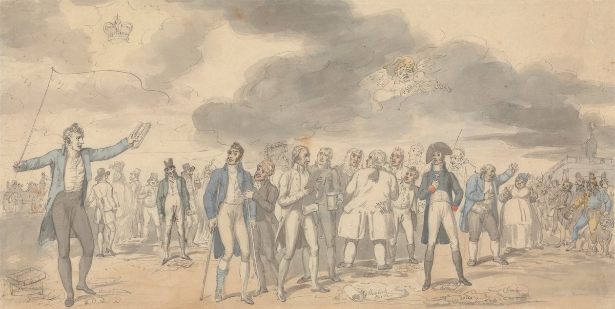 Satirikeren af Samuel de Wilde